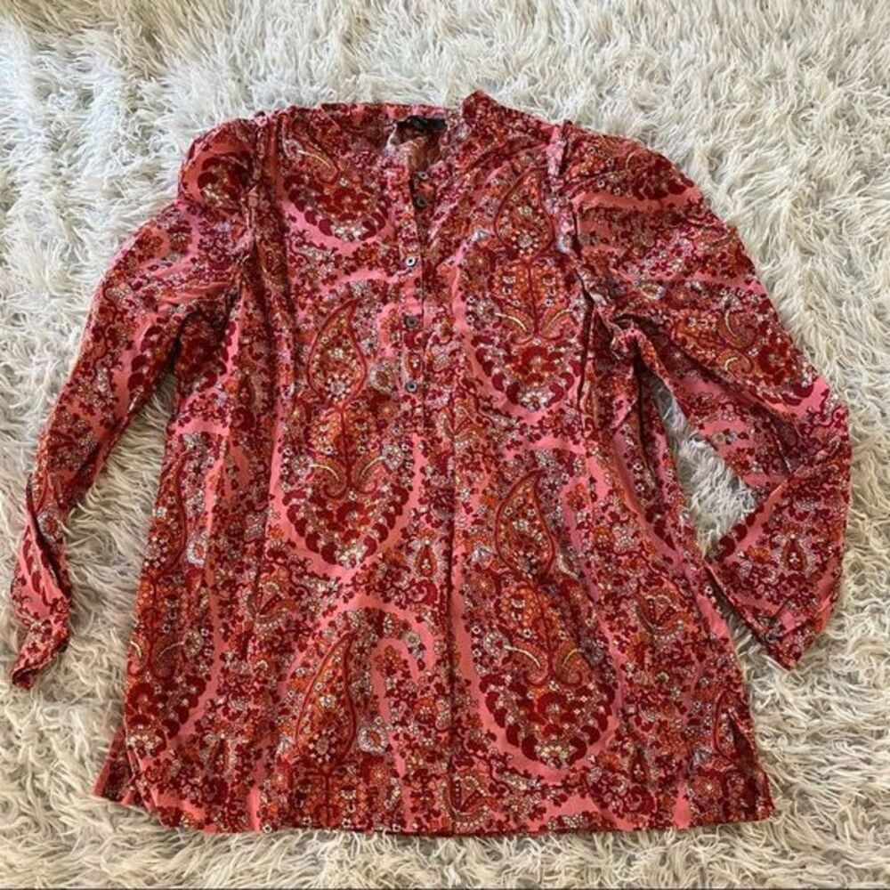 J Crew Printed Top